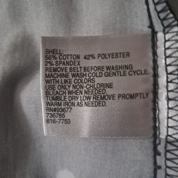 WORTHINGTON Black White Polka Dot Pencil Skirt Kick Pleat Knee Length Corpcore 4 - Picture 6 of 6